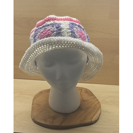 Chapeau été au crochet fait main