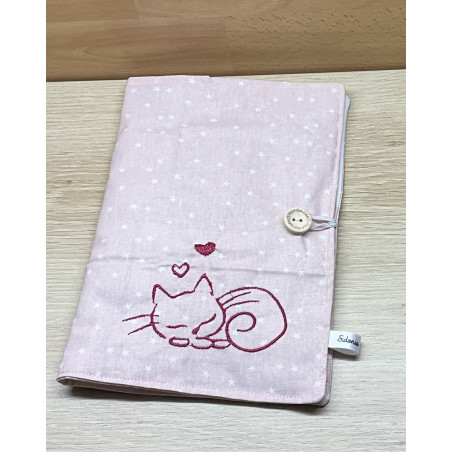 Protège carnet de santé animaux de compagnie.( Chat )