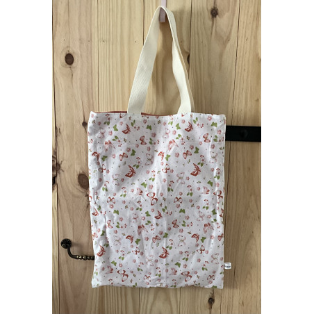 Tote bag réversible fait main