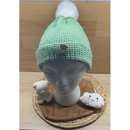 Bonnet enfant « vert  »