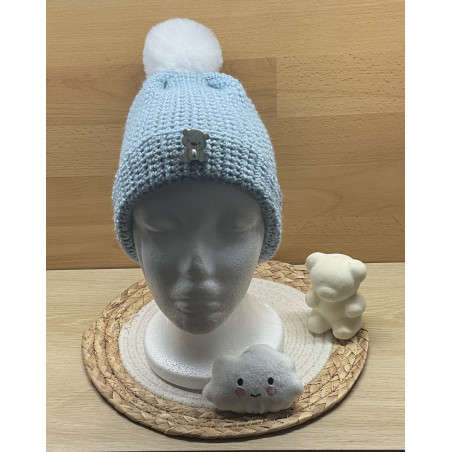 Bonnet enfant « bleu  »