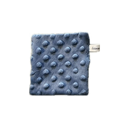 Pads minky bleu