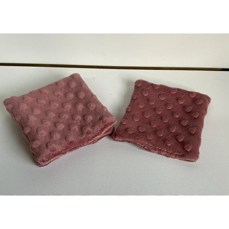 Pads minky « figue »