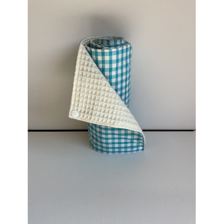 Rouleau essuie tout lavable « nid abeille »