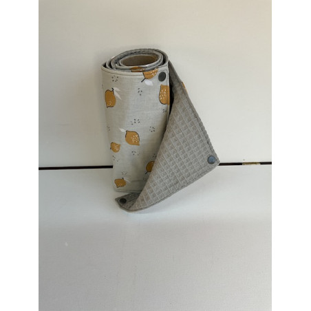 Rouleau essuie tout lavable « nid abeille »