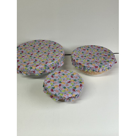Charlottes alimentaires « multi fruits » lot de 3