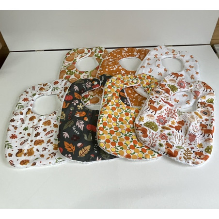 7 Bavoirs bébé (0/4mois)