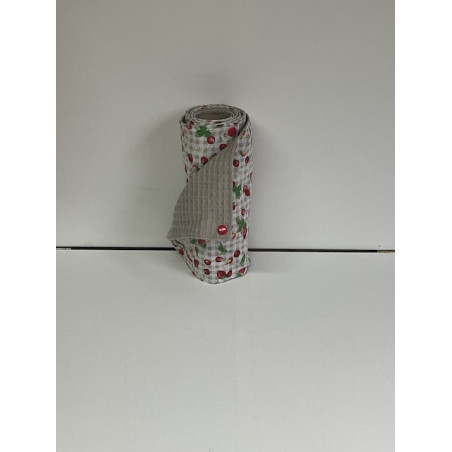 Rouleau essuie tout lavable « nid abeille »