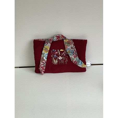 Pochette à livres «  horizontale » ( petit défaut ! )