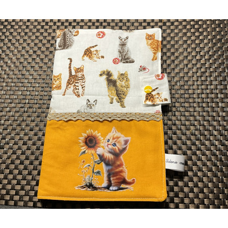 Protège carnet de santé animaux de compagnie.( Chat )