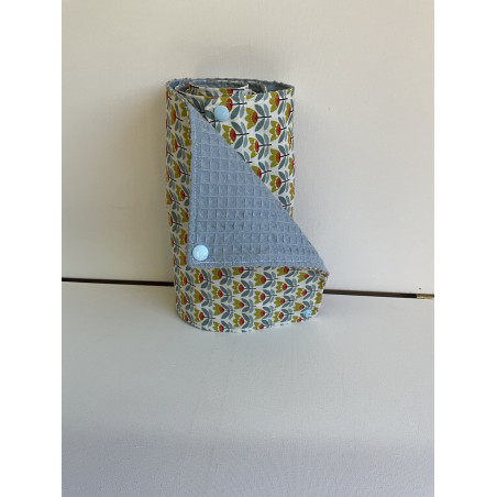 Rouleau essuie tout lavable « nid abeille »