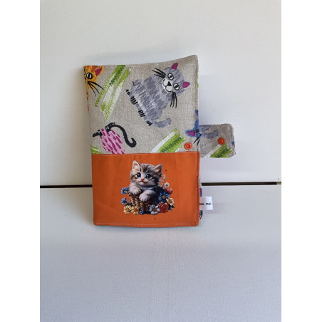 Protège carnet de santé animaux de compagnie.( Chat )
