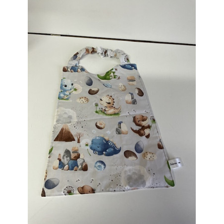 Grande serviette de cantine »dinosaures »(3/6ans)