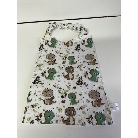 Grande serviette de cantine »dinosaures »(3/6ans)