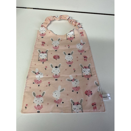 Grande serviette de cantine »lapins  »(3/6ans)