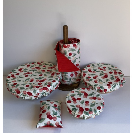 Ensemble cuisine transition écologique « cerises »