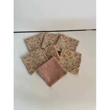 Lot 6 lingettes démaquillantes lavables