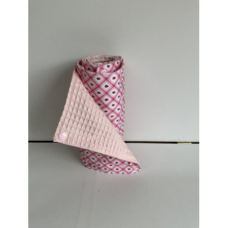 Rouleau essuie tout lavable « nid abeille »