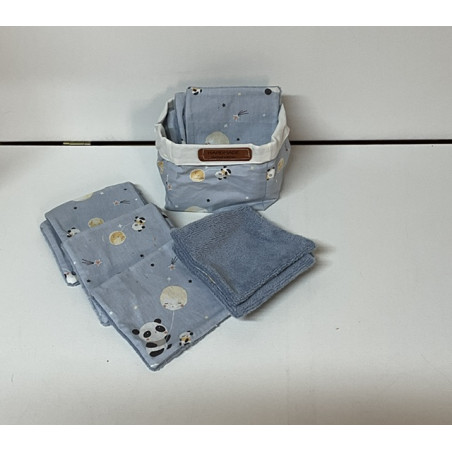 Panier lingettes bébé