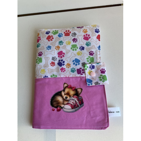 Protège carnet de santé animaux de compagnie..( chien)