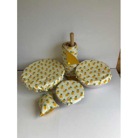 Ensemble cuisine transition écologique « ananas »