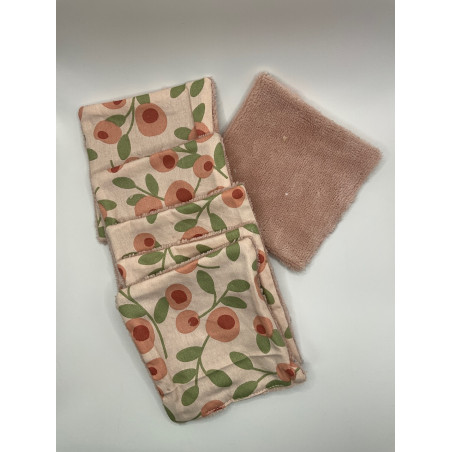 Lot 6 lingettes démaquillantes lavables
