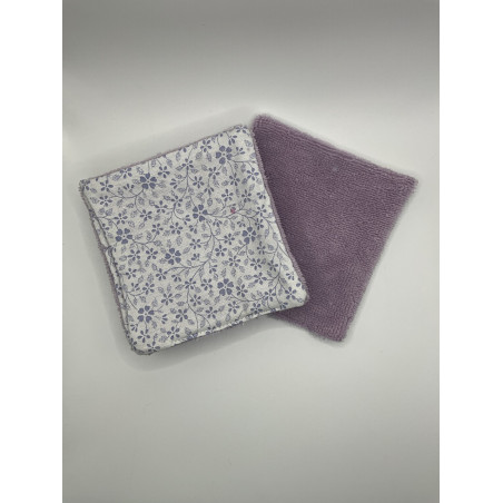 Lot 6 lingettes démaquillantes lavables