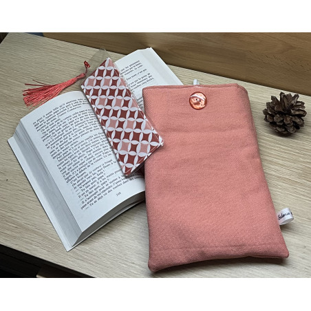 Pochette « livre de poche »+ marque- page