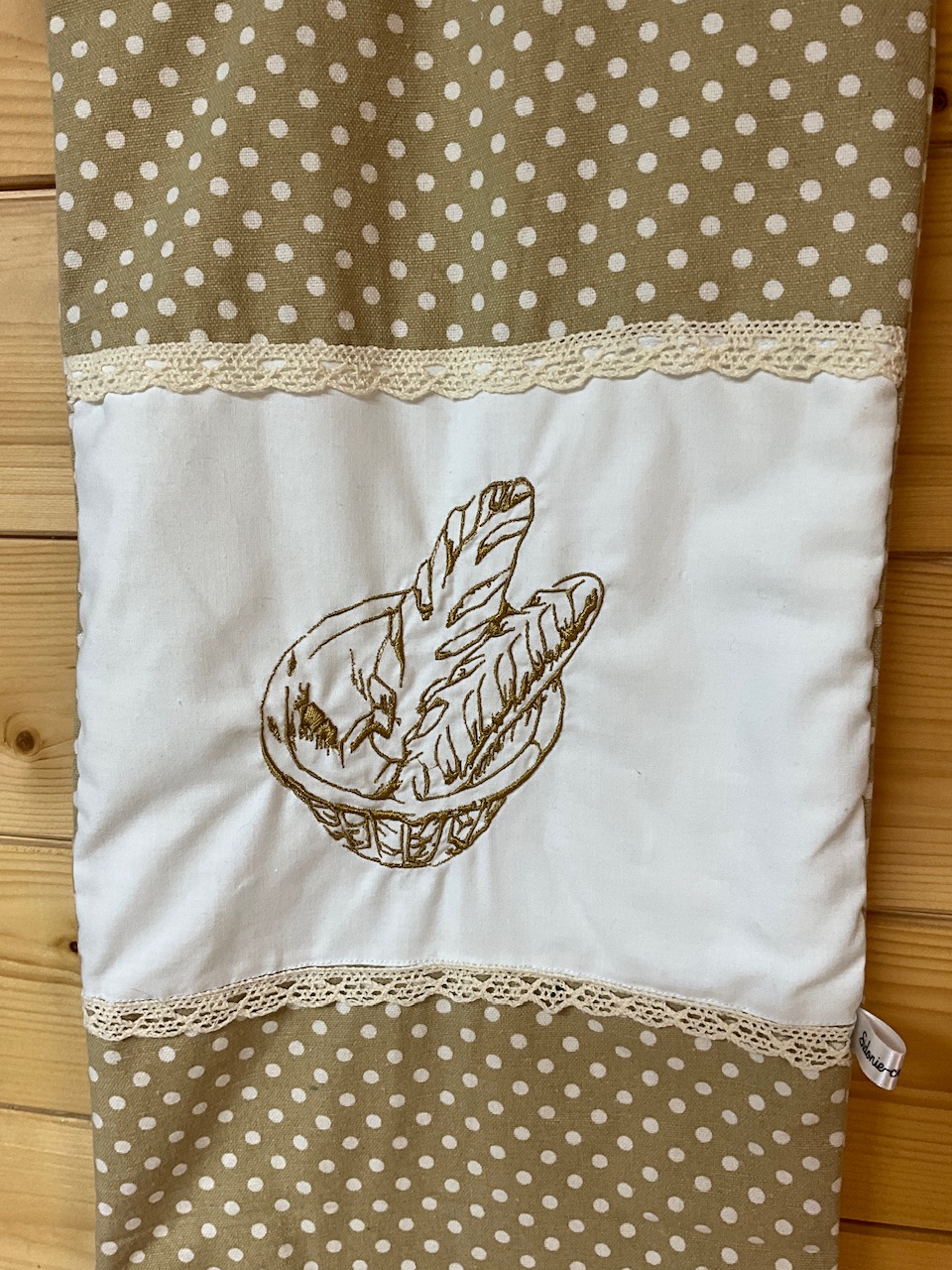 Sac à pain brodé – Image 2