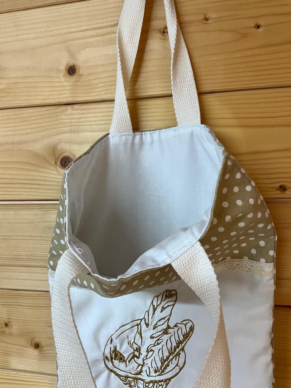 Sac à pain brodé – Image 3