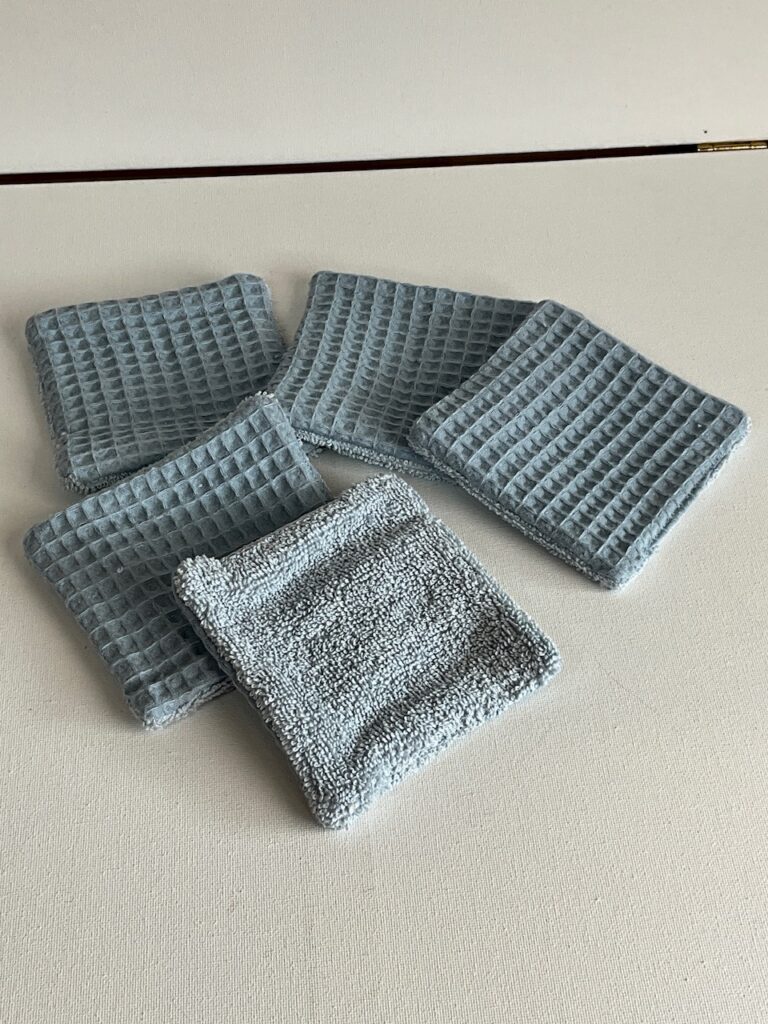 Lot de 5 pads ( bleu ciel )