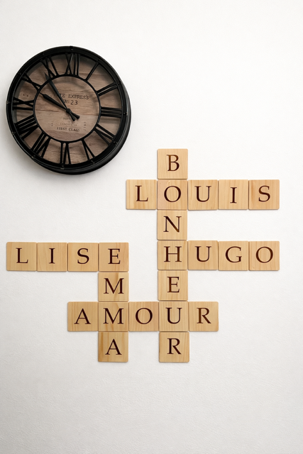 Scrabble mural