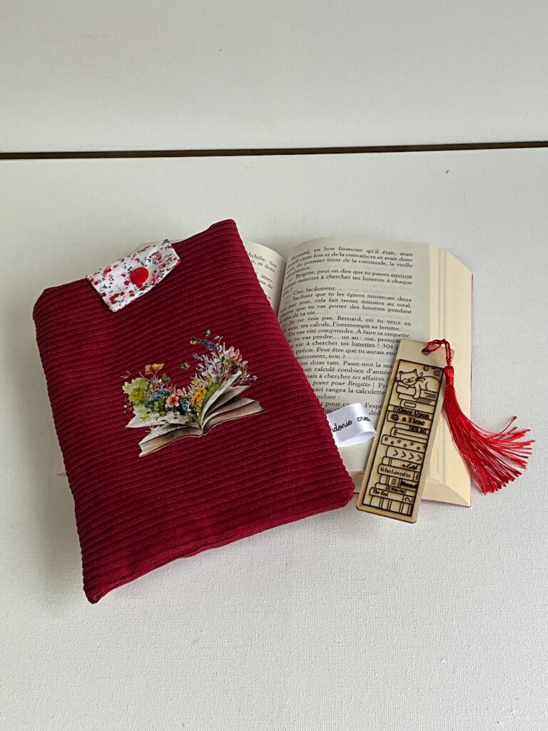 Pochette livre verticale
