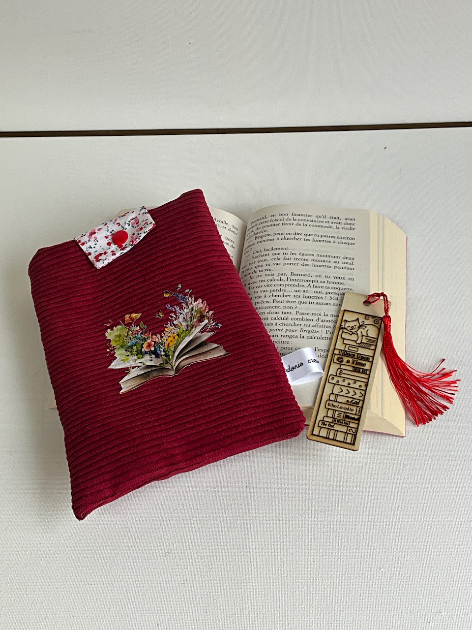 Pochette livre verticale