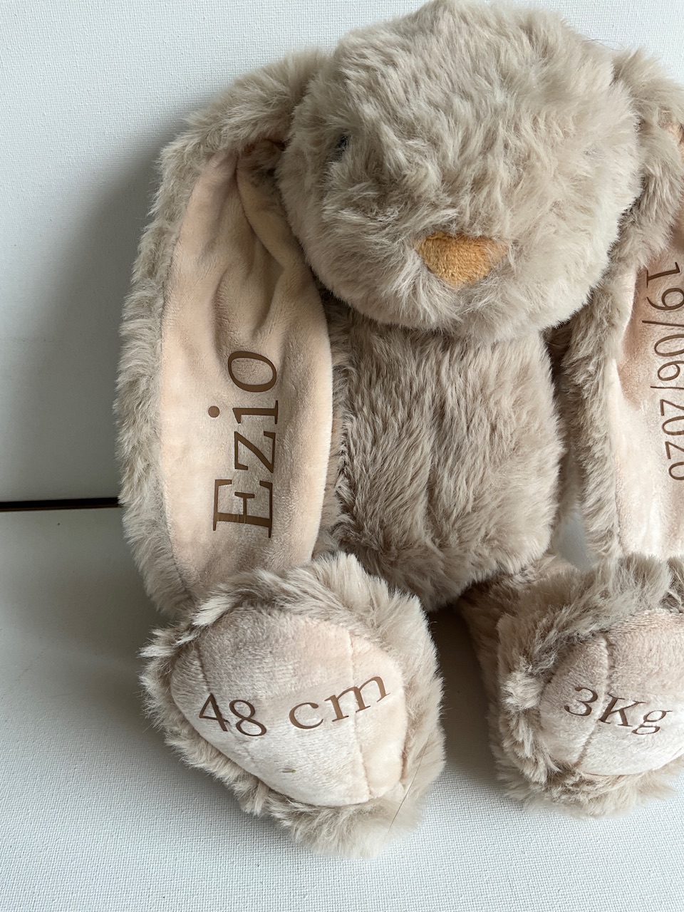 Lapin peluche personnalisable – Image 2
