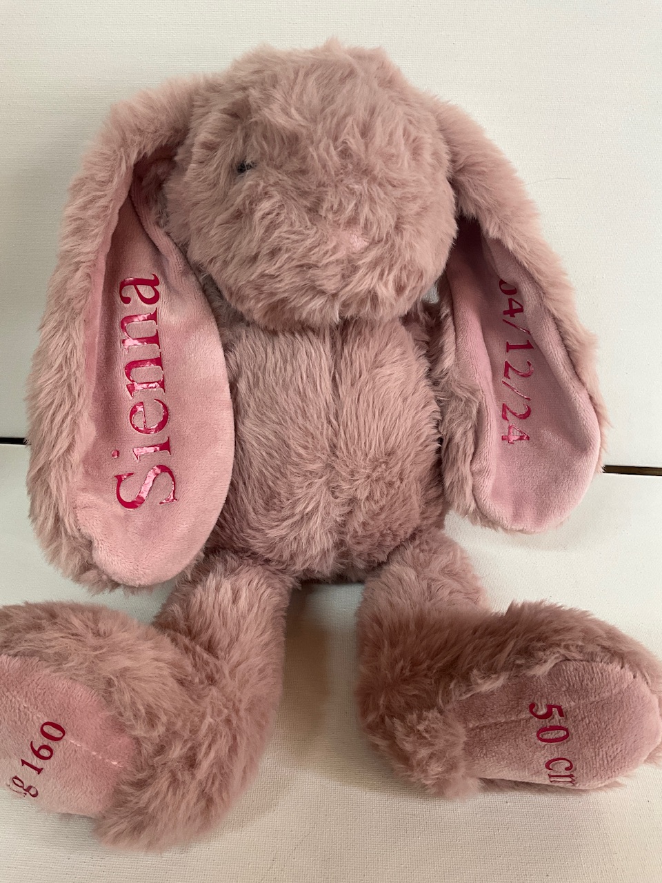 Lapin peluche personnalisable – Image 3