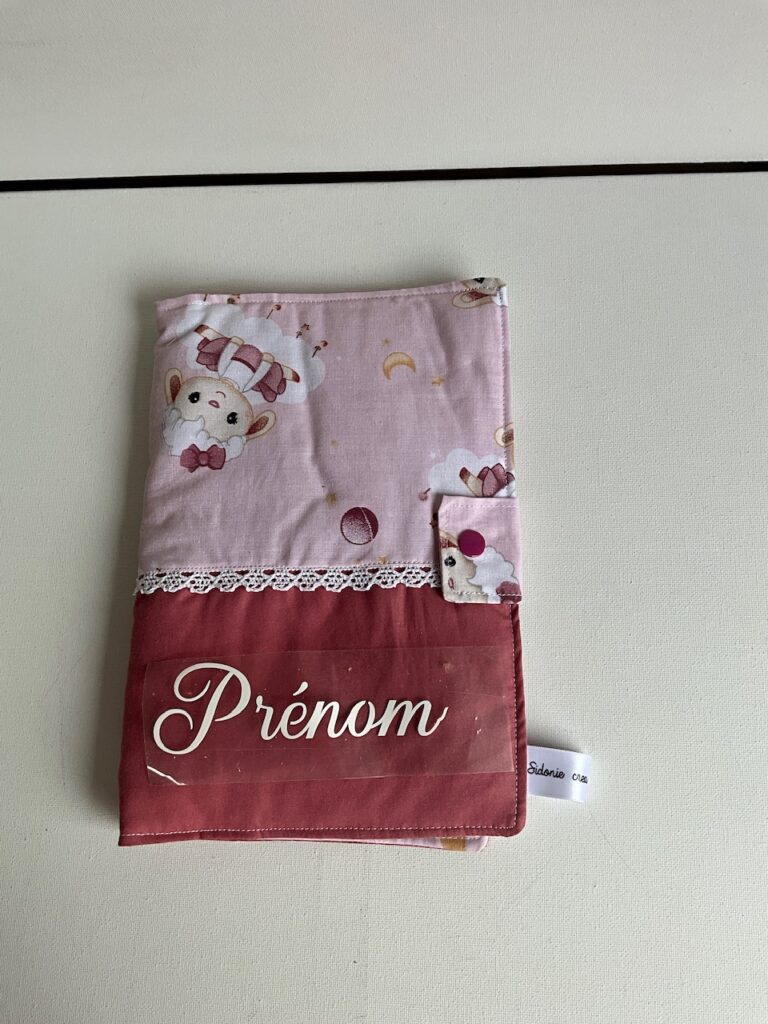 Protège carnet de santé personnalisable