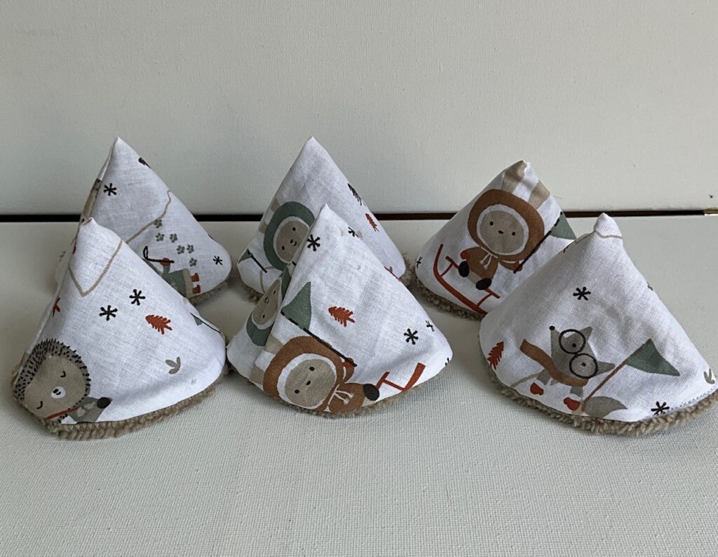 Lot de 6 tipi à pipi
