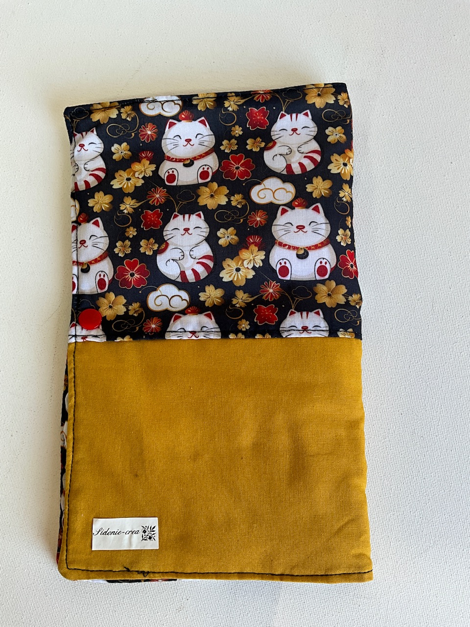 Protège carnet de santé chat ( brodé) – Image 4
