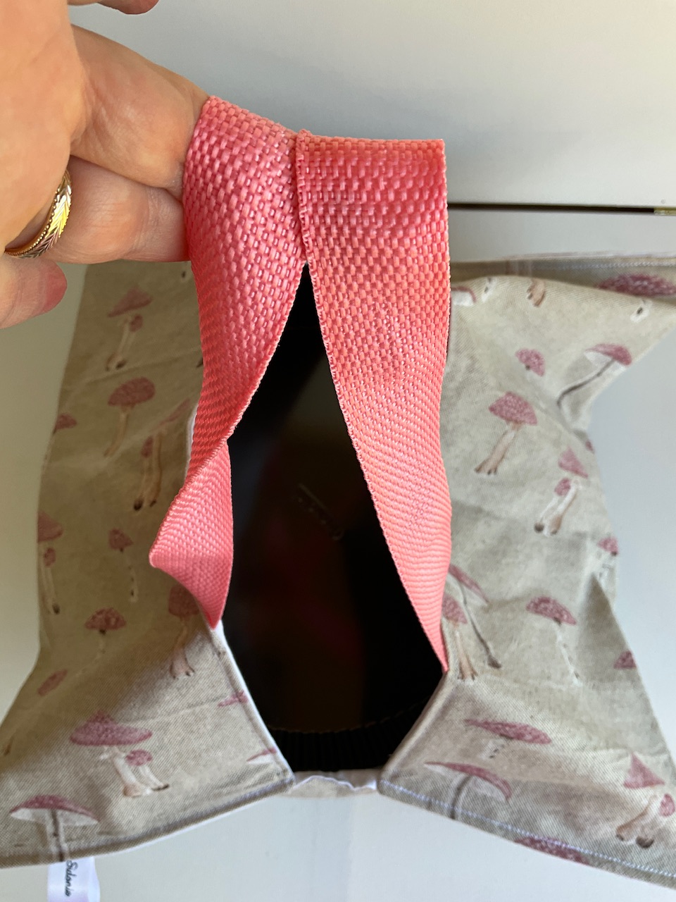 Ensemble Sac à pain floqué + sac à tarte assorti – Image 7