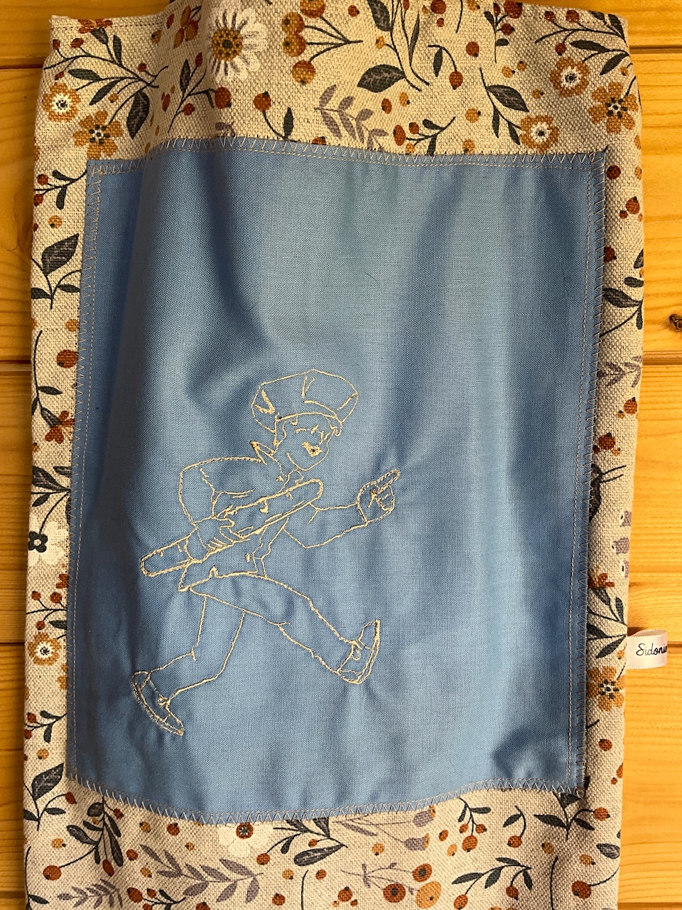 Sac à pain brodé – Image 2