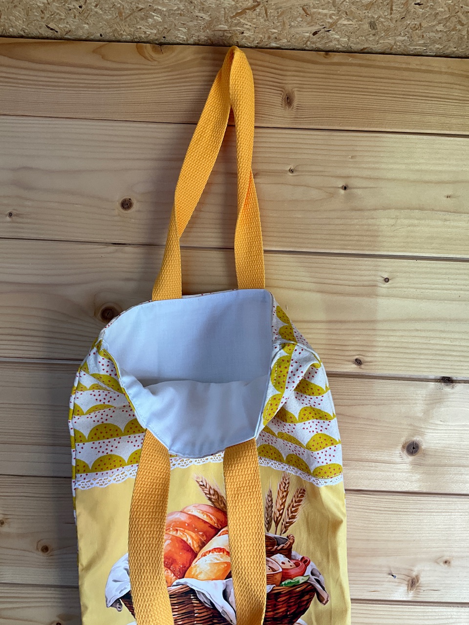 Ensemble Sac à pain floqué + sac à tarte assorti – Image 5