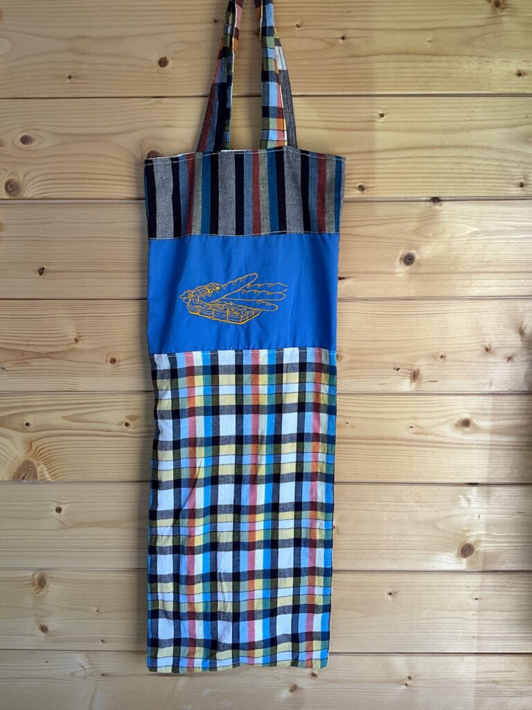 Sac à pain brodé