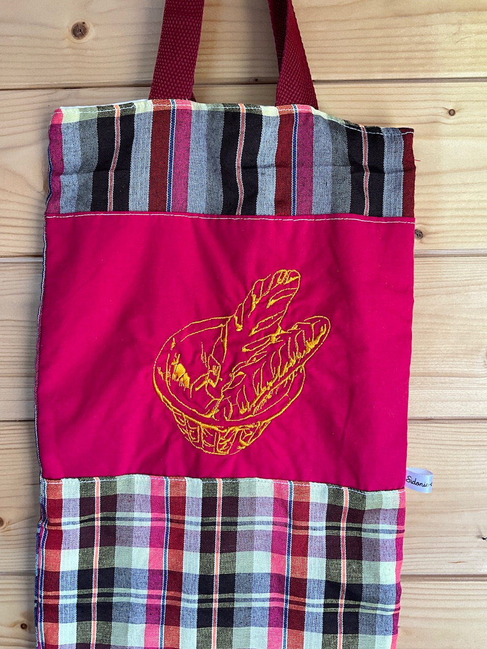Sac à pain brodé – Image 2