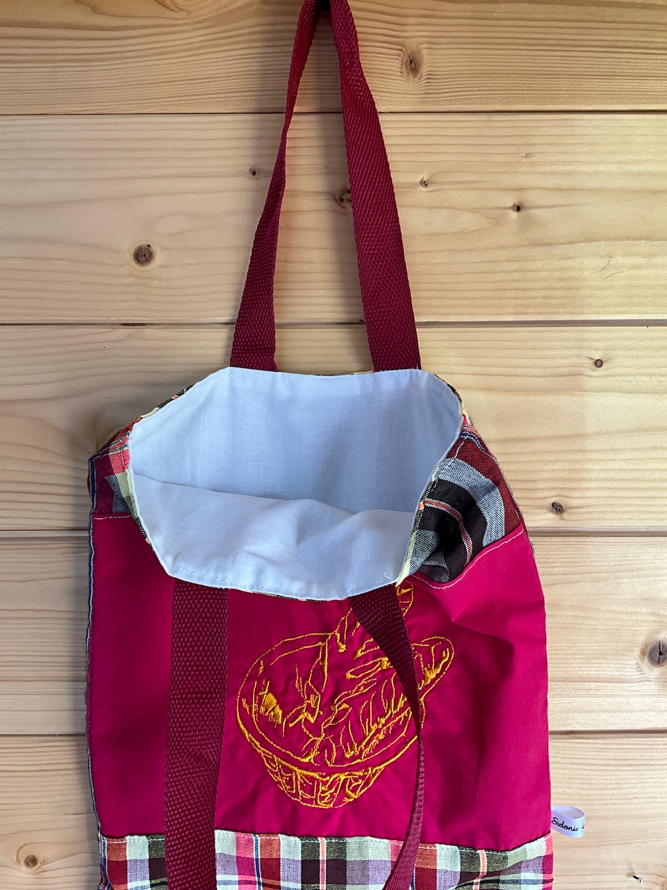 Sac à pain brodé – Image 3