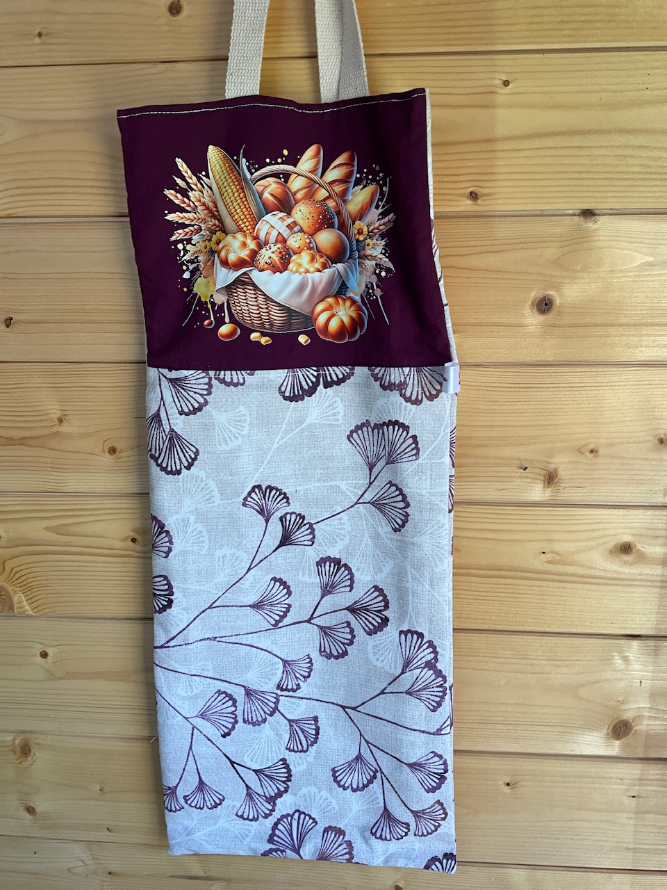 Ensemble Sac à pain floqué + sac à tarte assorti – Image 2