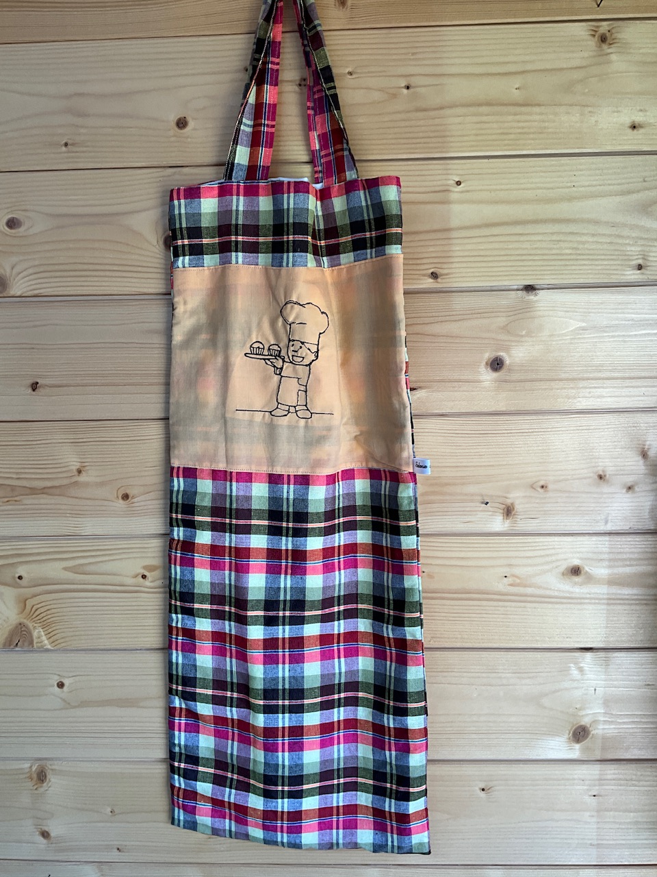 Sac à pain brodé