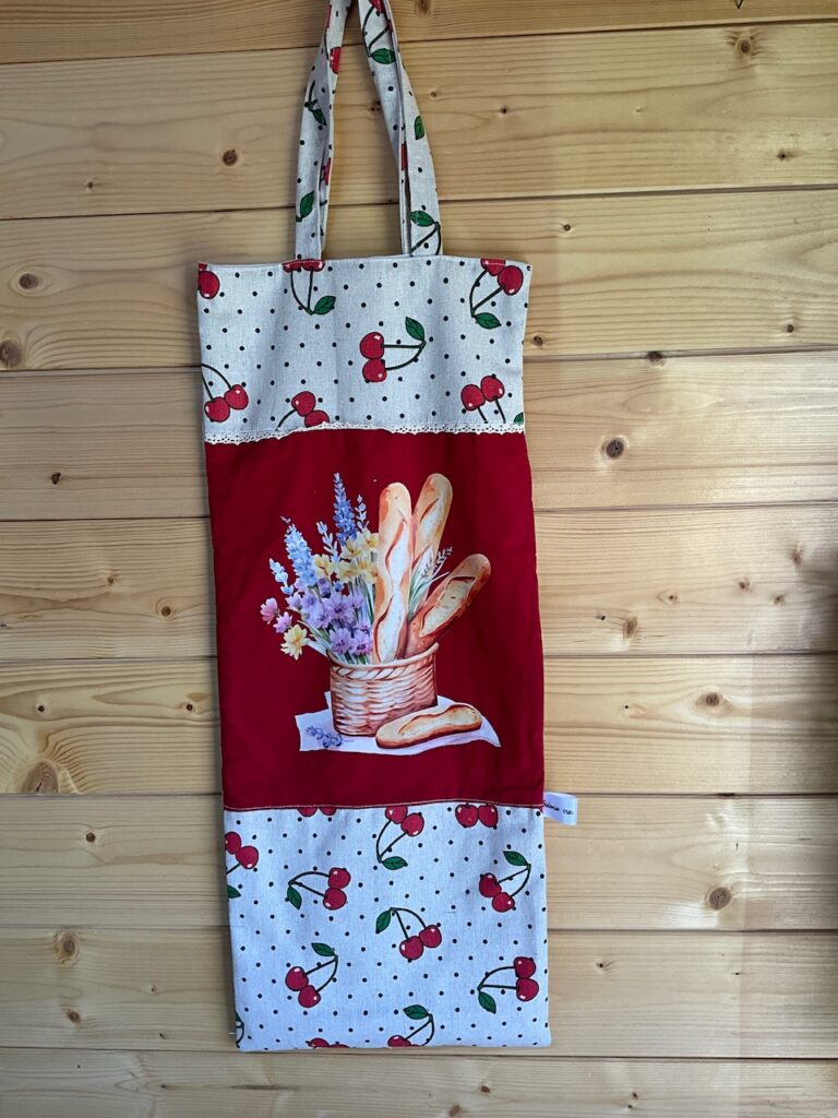 Sac à pain floqué