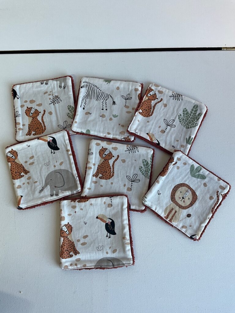 Lot de 7 Lingettes