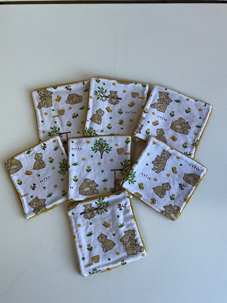 Lot de 7 Lingettes